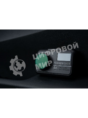 Видеорегистратор с радар-детектором TrendVision Hybrid Signature Real 4K Max GPS ГЛОНАСС черный