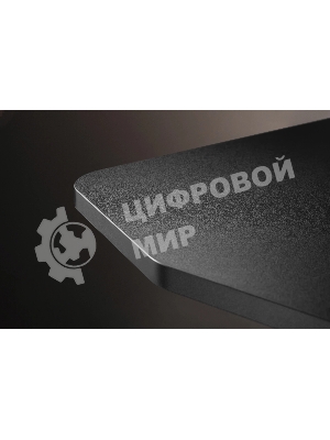 Стол игровой Cactus CS-GMD-BK-RGb столешница МДФ, черный каркас черный 136x60x75 см