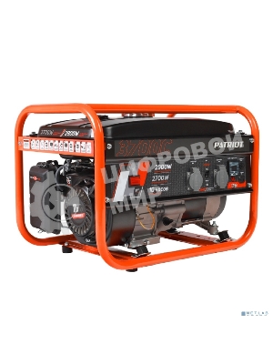 Электрогенератор бензиновый Patriot GRS 3700C, 2.9 кВт, 70 дБ, 40 кг
