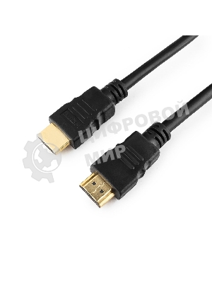 Кабель Cablexpert HDMI CC-HDMI4-10, 19M/19M, v2.0, медь, позол.разъемы, экран, 3м, черный, пакет
