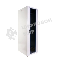Шкаф телекоммуникационный напольный ЭКОНОМ 42U (600 1000) дверь перфорированная 2 шт.