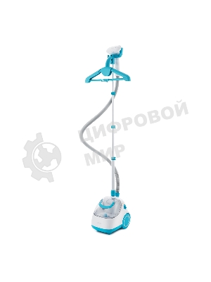 Отпариватель Kitfort КТ-957 белый/бирюзовый, 1500 Вт, 25 г/мин, 1900 мл