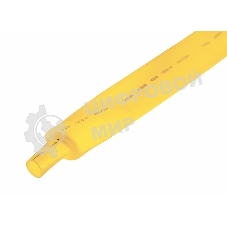 Трубка термоусадочная Rexant 25.0/12.5 1м желтый