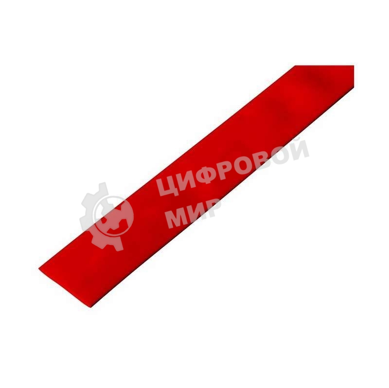 Трубка термоусадочная Rexant 30.0/15.0 1 м красный