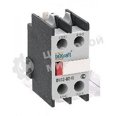 Приставка контактная доп. контакты 1НО+1НЗ лицев. DEKraft 24100DEK