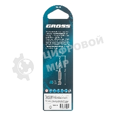 Сверло универсальное Gross Multipurpose PRO, 6-гр. хвостовик, 4мм