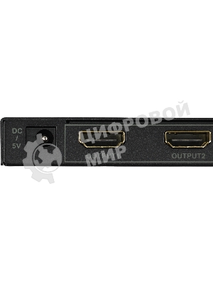 Сплиттер аудио-видео Premier 5-872-8V2 HDMI (f)/8xHDMI (f) черный