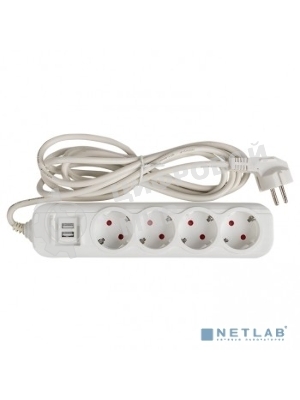 Удлинитель EKF UBA16-2USB-4-02i 