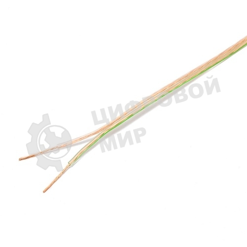 Акустический кабель Cablexpert CC-TC2x0,5-20M, прозрачный, 20 м, бухта