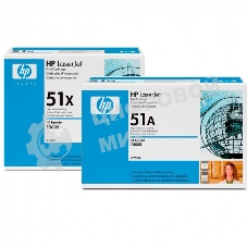 Картридж лазерный HP Q7551XD черный двойная упаковка для LaserJet P3005/M3027mfp/M3035mfp 2 x 13000 стр.