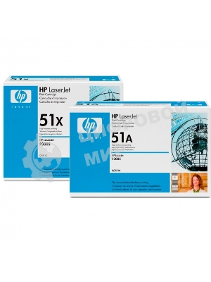 Картридж лазерный HP Q7551XD черный двойная упаковка для LaserJet P3005/M3027mfp/M3035mfp 2 x 13000 стр.