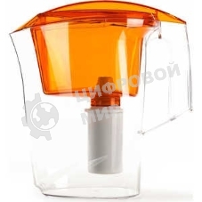 Фильтр Гейзер Дельфин оранжевый прозрачный 62035, 3,0 л (уп-ка 6шт)