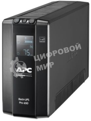 Источник бесперебойного питания APC Back-UPS Pro BR 650VA/390W