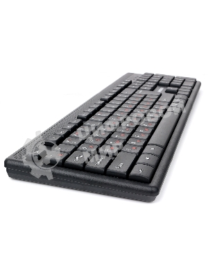 Комплект клавиатура + мышь пров. Гарнизон GKS-126, черный, 104 кл, 3кн, 1000 DPI, кабель 1.5м