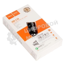 Автомобильная зарядка (от прикуривателя) HOCO Z32A Flash power Fully compatible car charger, черный