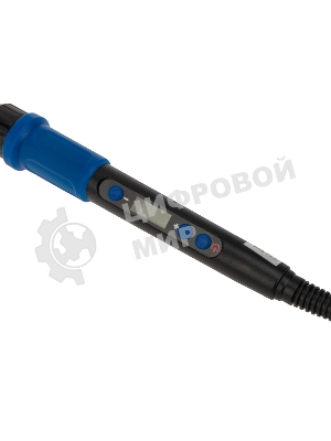 Паяльник Rexant, подставка, набор из 5 жал, цифровой, керамический нагреватель, 200-500 °C, 220 В/65 Вт