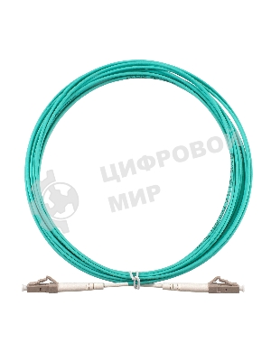 Патч-корд волоконно-оптический ExeGate FC-S-503-LC-LC-5M-LSZH (Шнур ВО MM 50/125 (OM3), LC/UPC-LC/UPC, Simplex, LSZH, 5м)