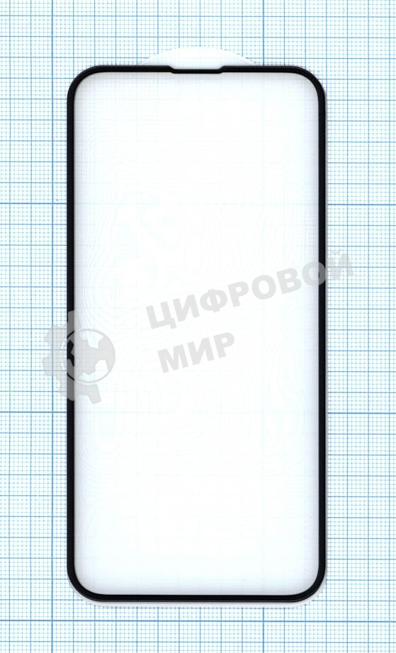 Защитное стекло 5D для Apple iPhone 13 mini черный