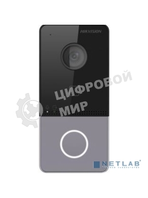 Вызывная IP панель Hikvision DS-KV6103-PE1 (C) 2Мп на одного абонента с ИК-подсветкой PoE. 2 Мп HD-камера. Подавление шумов и эффекта эхо. Работает при низком освещении. Функции контроля доступа