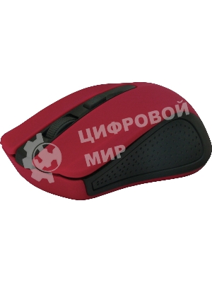 Мышь беспроводная Defender Accura MM-935 красный, 1600 dpi, радиоканал, USB, кнопки - 4
