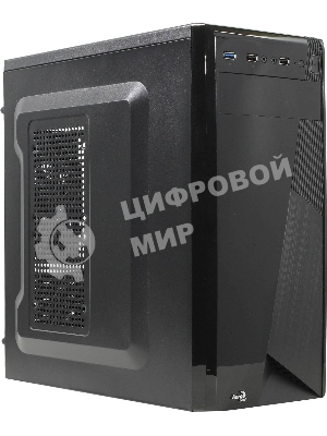 Компьютерный корпус Aerocool/Formula CS-1101 черный без БП ATX 2x120мм 1x140мм 2xUSB 2.0 1xUSB 3.0 audio