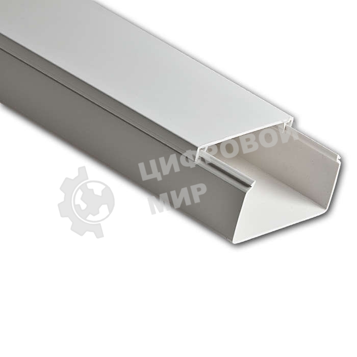 Кабель-канал 80х40 L2000 пластик белый Рувинил РКК-80х40