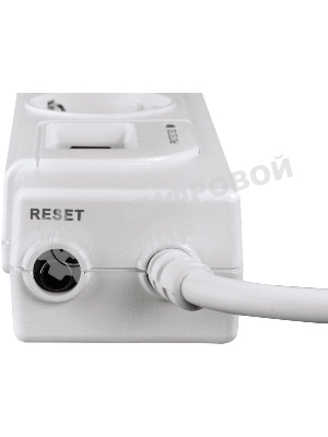 Сетевой удлинитель Hama H-121939 1.5м (4 розетки) белый (пакет ПЭ)