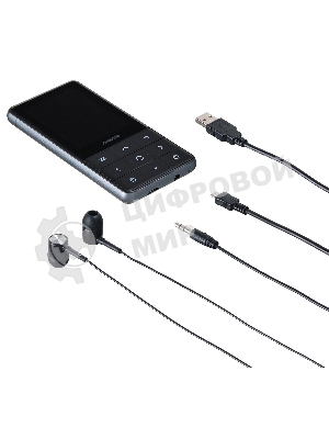 Плеер Hi-Fi Flash Digma Y4 BT 16Gb черный/2.4