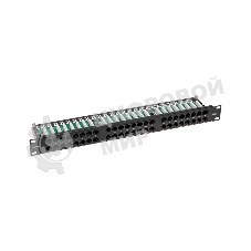 Панель коммутационная Rexant высокой плотности с кабельными органайзерами 19