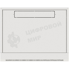 Шкаф коммутационный NTSS Премиум (NTSS-W18U6045GS-2) настенный 18U 600x450мм пер.дв.стекл 60кг серый IP20 сталь