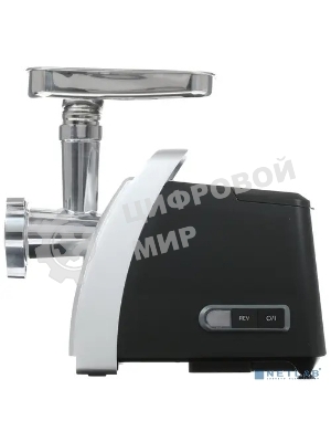 Мясорубка электрическая Bosch MFW68680 черный, 2200 Вт, 4.3 кг/мин, реверс, защита от перегрузки, насадки - 5