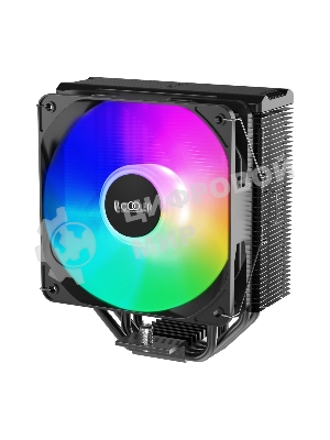 Кулер PCCooler Paladin EX400S черный 120мм алюминий+медь 1800rpm 28.6db 4-pin 180W 157мм