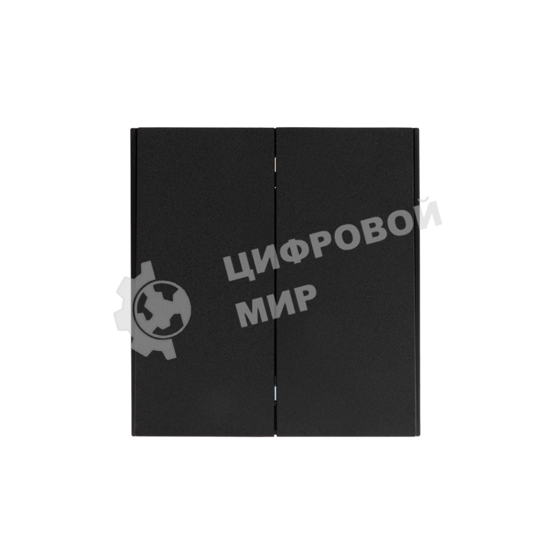 Выключатель Kranz STRONG 2 кл 10А с/у антрацит