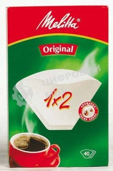 Фильтры для кофе Filtero №2/40, для кофеварок капельного типа, бумажные, 40 шт