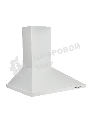 Вытяжка каминная Zigmund & Shtain K 139.6 W белый, 60 см, 500 куб. м/ч, 68 дБ