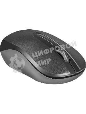 Мышь беспроводная Defender Hit MM-495 черный, 1600 dpi, радиоканал, USB, кнопки - 3