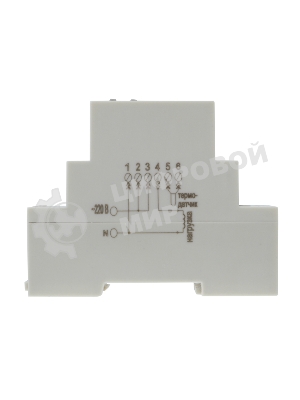 Терморегулятор цифровой Rexant (программируемый c диапазонами работы) RX-257 на DIN-рейку