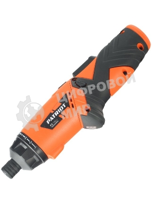 Отвертка аккумуляторная PATRIOT PS 136Li Li-Ion, 3.6 В/1,5 Ач, Реверс, 200 об/мин, 3,5 Нм, патрон: НЕХ 1/4
