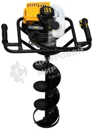 Мотобур Champion AG2521.46кВт/2.0л.с. 51.7см3 бур 200мм 0.98л вес 9.2кг