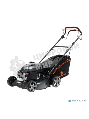 Газонокосилка CARVER LMG-2646DM бенз., 2.6 кВт, ш-46см кол. 7''/8'' травосб.65л мульч. самоходн.