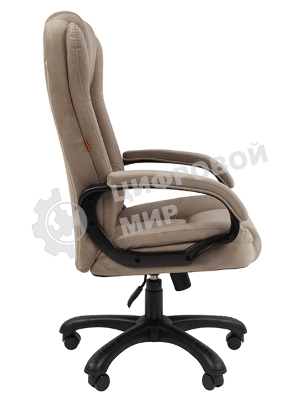 Кресло Chairman Home 600 бежевый, ткань, 120 кг