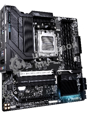 Материнская плата Gigabyte B850M GAMING X WIFI6E/WF6E, Socket AM5, AMD B850, 4xDDR5, 4xSATA, 2xM.2, 1xPCI-E 5.0 x16, 1xPCI-E 3.0 x4, 1xHDMI, 2xDP, 1x 2.5Gb LAN, 1xUSB-C 3.2 Gen 2, 1xUSB-A 3.2 Gen 2, 2xUSB-A 3.2 Gen 1, 4xUSB-A 2.0, 3x3.5 мм, 7.1, Micro-ATX