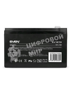 Батарея для ИБП SVEN SV1270 (12V 7Ah)