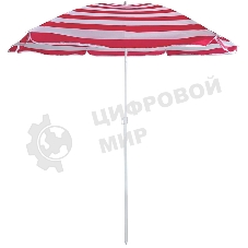 Зонт пляжный Ecos BU-68 диаметр 175 см, складная штанга 205 см