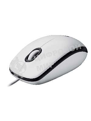 Мышь проводная Logitech M100 белый, 1000 dpi, USB, кнопки - 3