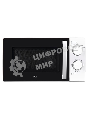 Микроволновая печь BQ MWO-20006SM/W белый/черный, 20 л, 700 Вт, переключатели - поворотный механизм