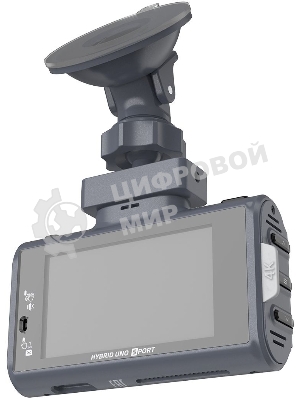 Видеорегистратор Silverstone F1 Hybrid UNO SPORT 4K Wi-Fi, 3840x2160, 3