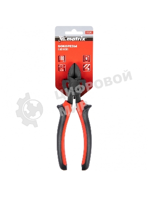 Бокорезы Matrix Black Nickel, 180 мм, двухкомпонентные рукоятки