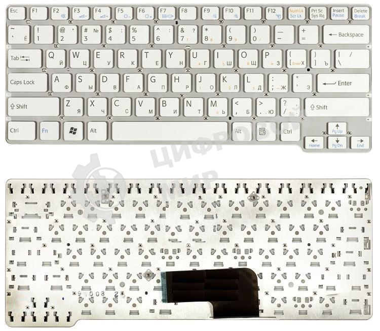 Клавиатура для ноутбука Sony Vaio VPC-CW VPCCW белый