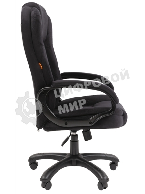 Кресло Chairman Home 600 черный, ткань, 120 кг
